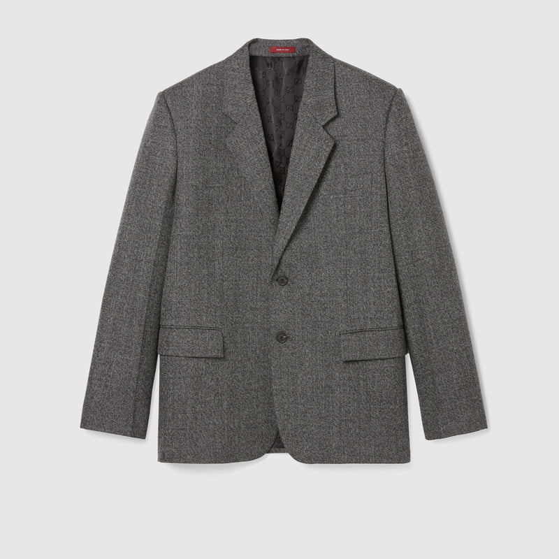 Gucci Gucci Wool Blazer Jacket Black Men - World Class Fashion
