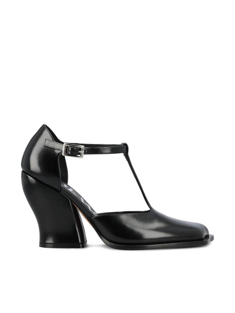 Loewe Loewe Décolleté T-Bar Onda 90mm Pumps Black Women - World Class Fashion