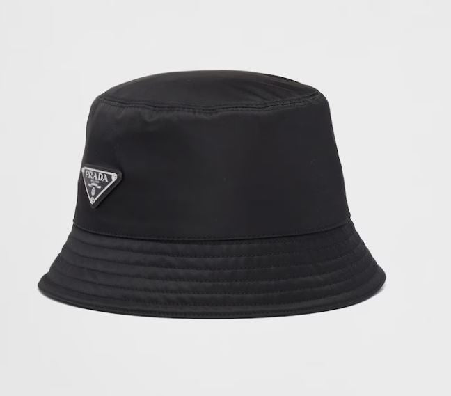 Prada Prada Re-Nylon Bucket Hat Black - World Class Fashion