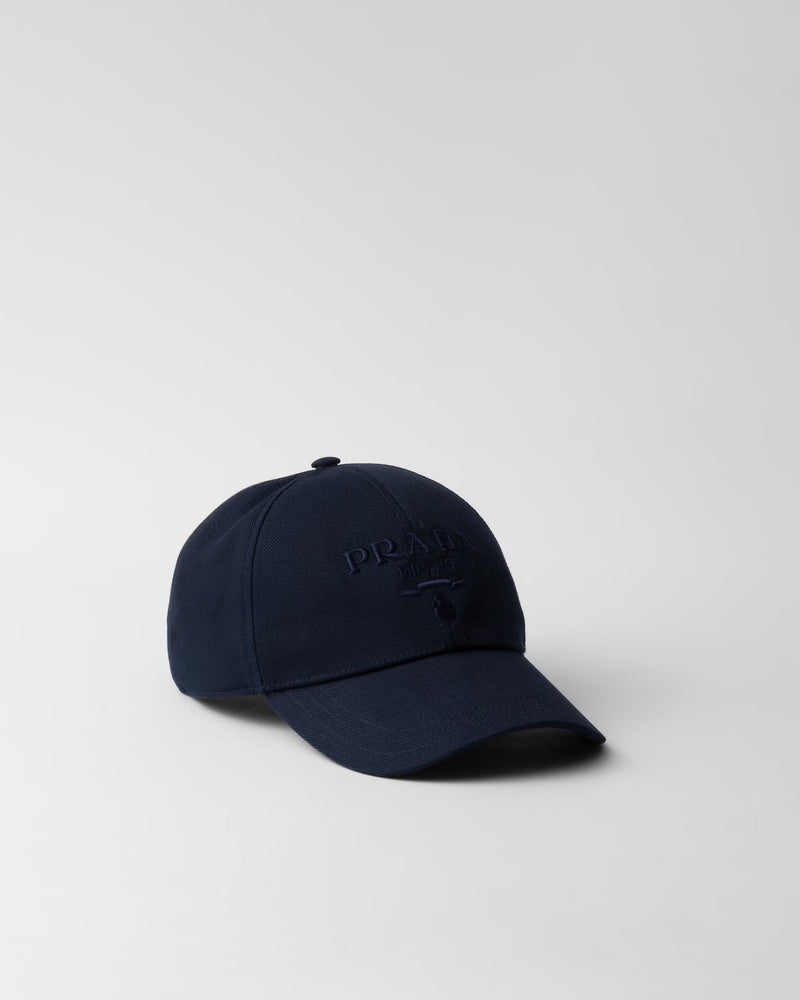Prada Prada Logo Trucker Hat Blue Men - World Class Fashion