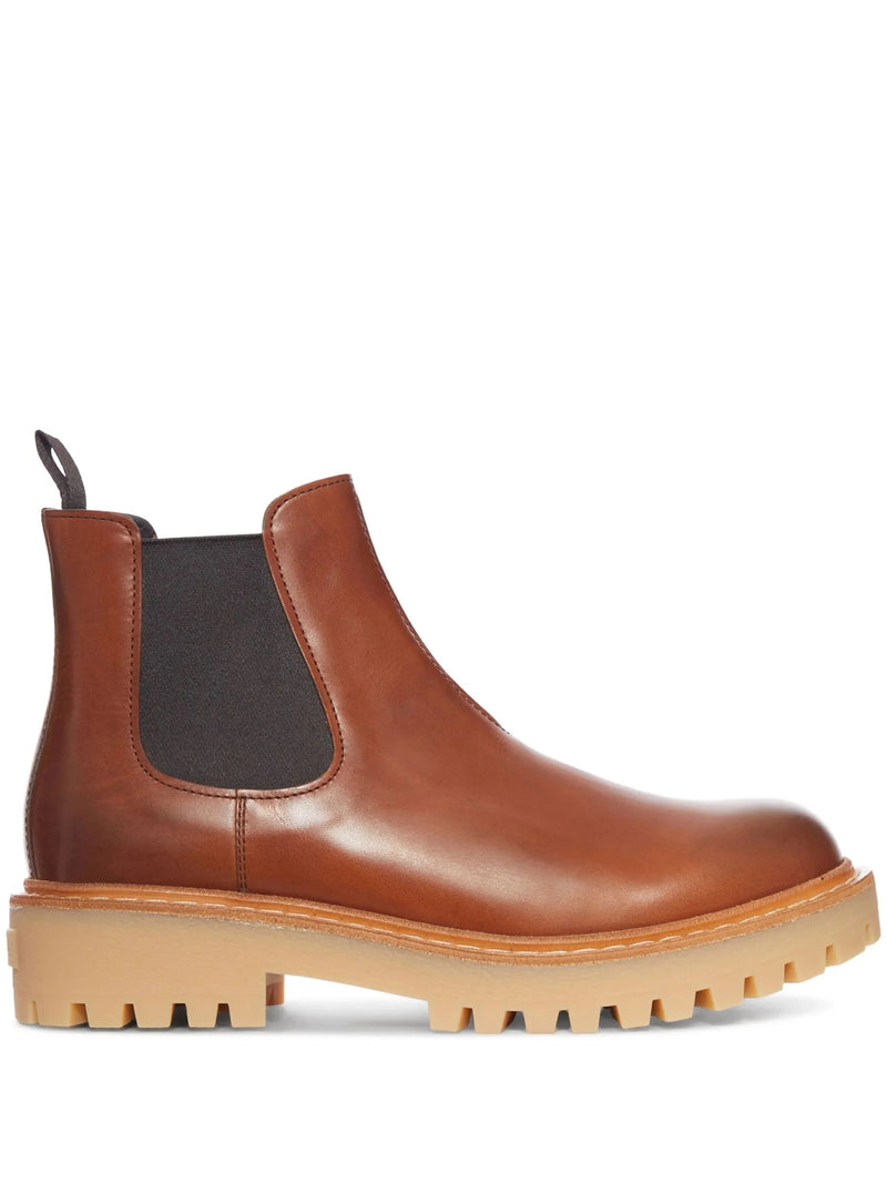 Prada Botines Chelsea Prada Marrones de Hombre - World Class Fashion