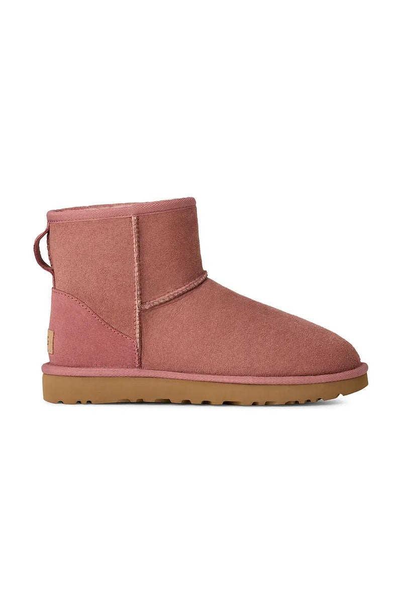 Ugg Ugg Classic Mini II Ankle Boots Pink - World Class Fashion
