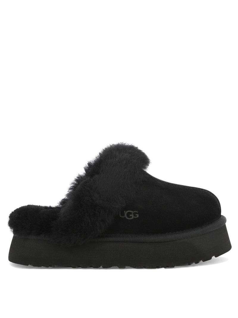 Ugg Ugg Disquette Slippers Black Women - World Class Fashion