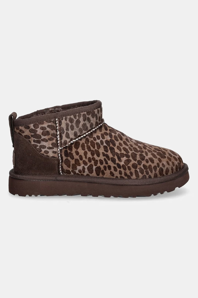Ugg Ugg Ultra Classic Mini Caspian Brown Women Boots - World Class Fashion