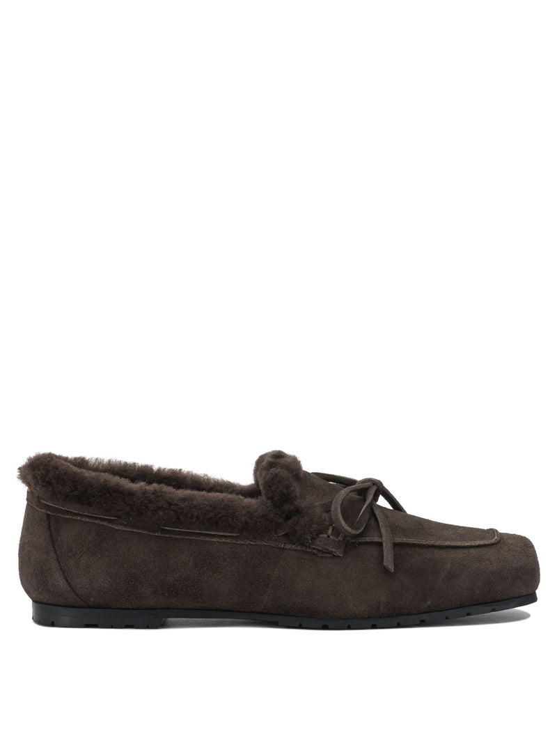 Aeyde Aeyde Jasper Loafers Brown Women - World Class Fashion