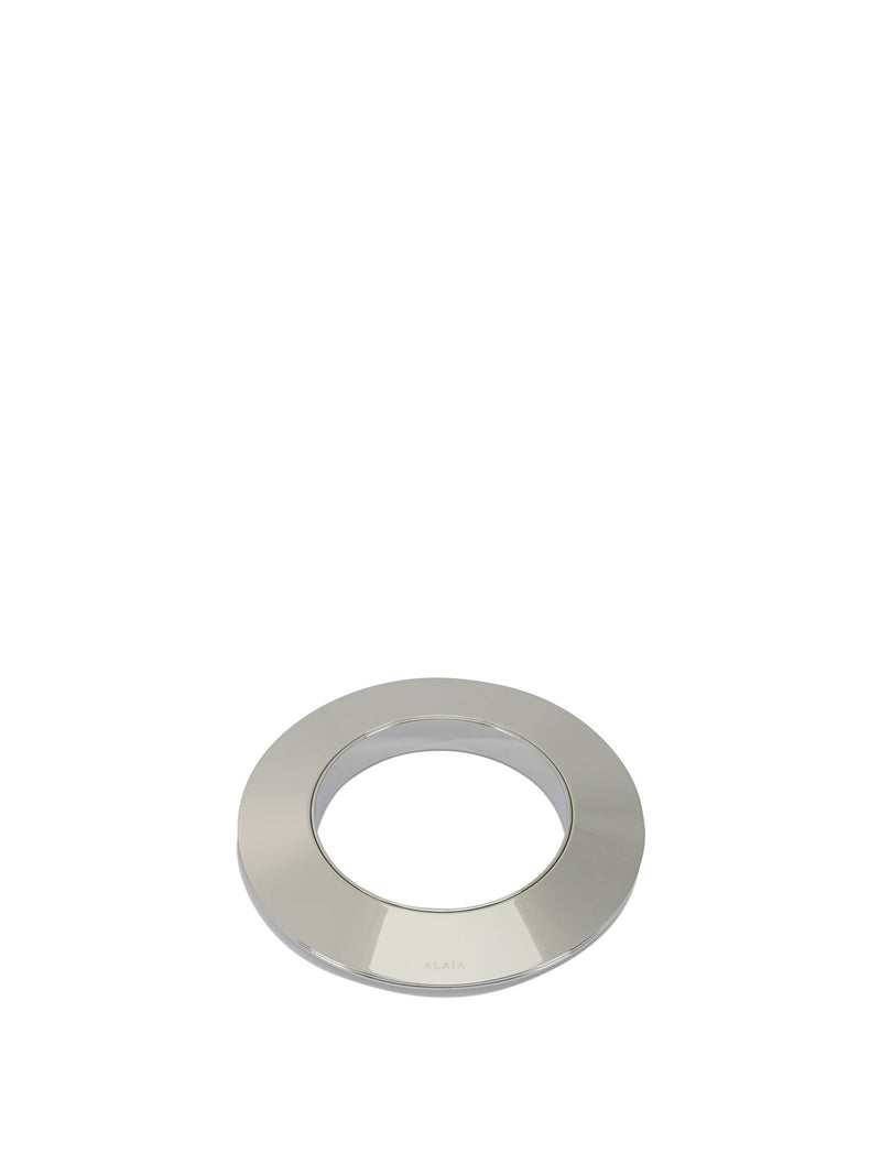 Alaia Alaïa Blade Rigid Bracelet Silver - World Class Fashion