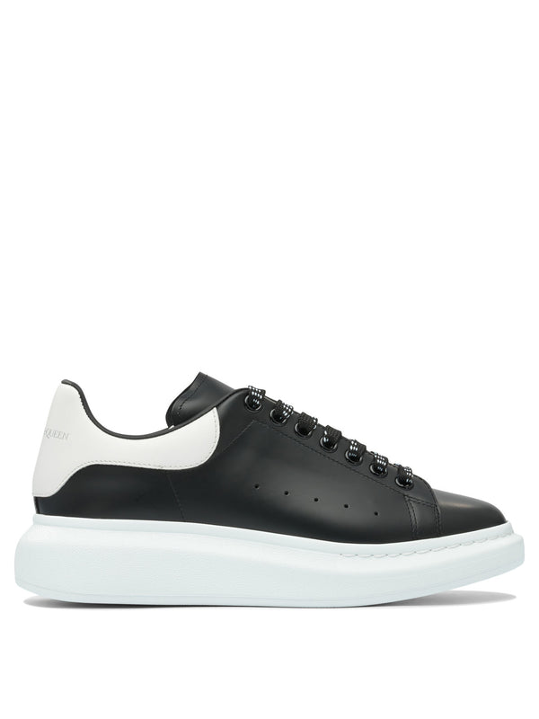 Alexander Mcqueen Leather Upper And Rubber Sole Sneaker
