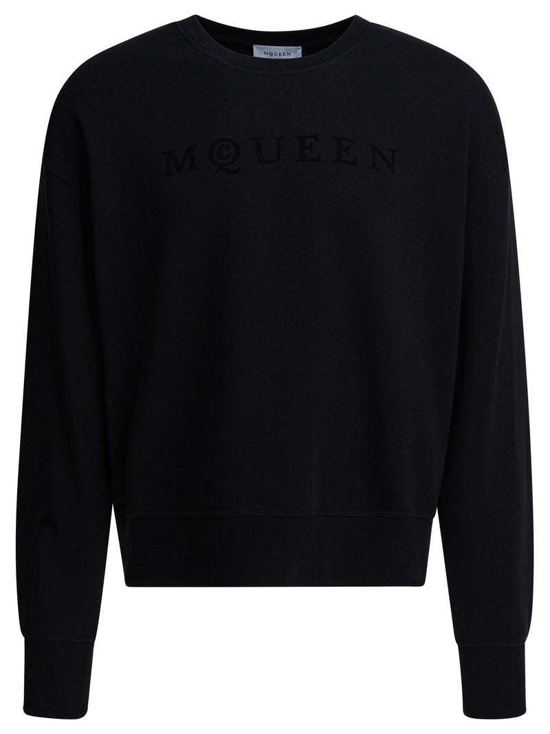 Alexander McQueen Alexander McQueen Men's Cotton Sweatshirt Black - World Class Fashion