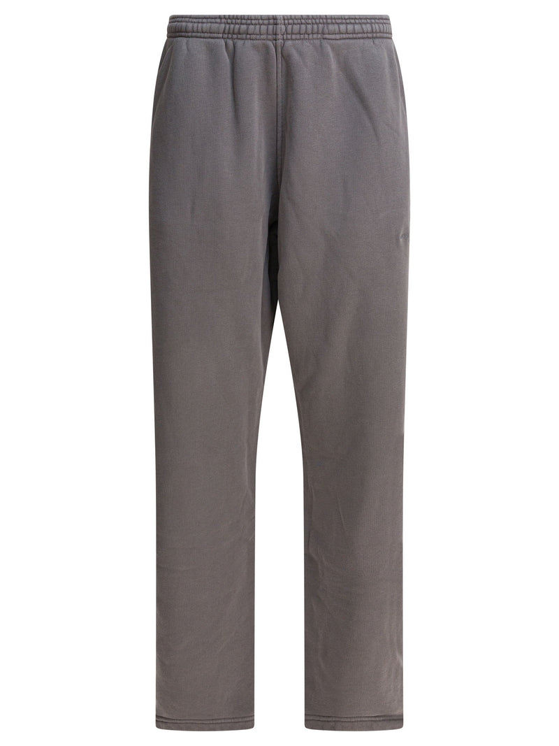 Alexander Wang Pantalones deportivos Alexander Wang de algodón grises para mujer - World Class Fashion