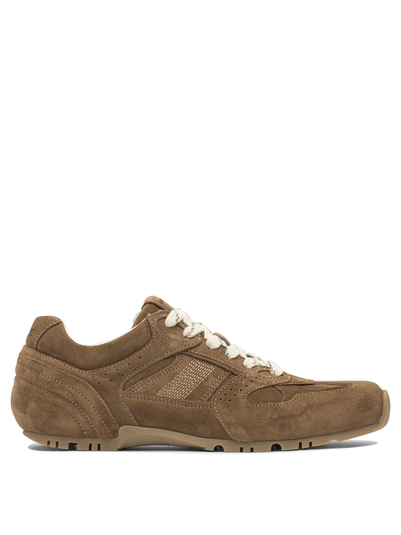 Alohas Zapatillas de piel de ante color crema Alohas Tb.56 Marrones - World Class Fashion