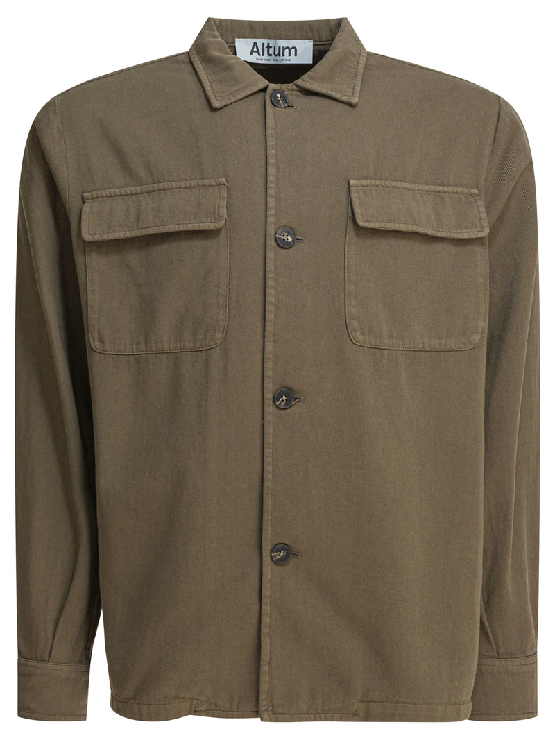 Altum Altum Jacket Shirt Green Men - World Class Fashion