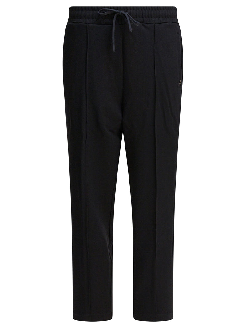 Altum Pantalones Altum con cordón negros para hombre - World Class Fashion