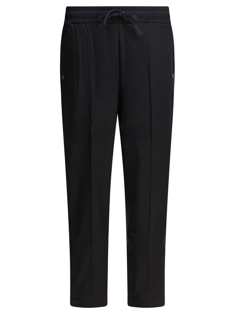 Altum Pantalones Altum con cordón negros para hombre - World Class Fashion