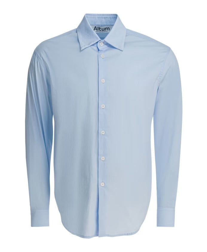 Altum Altum Classic Cotton Shirt Light Blue - World Class Fashion