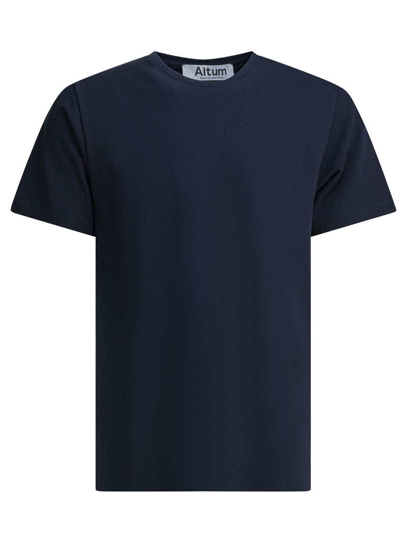 Altum Camiseta de algodón Altum azul marino para hombre - World Class Fashion