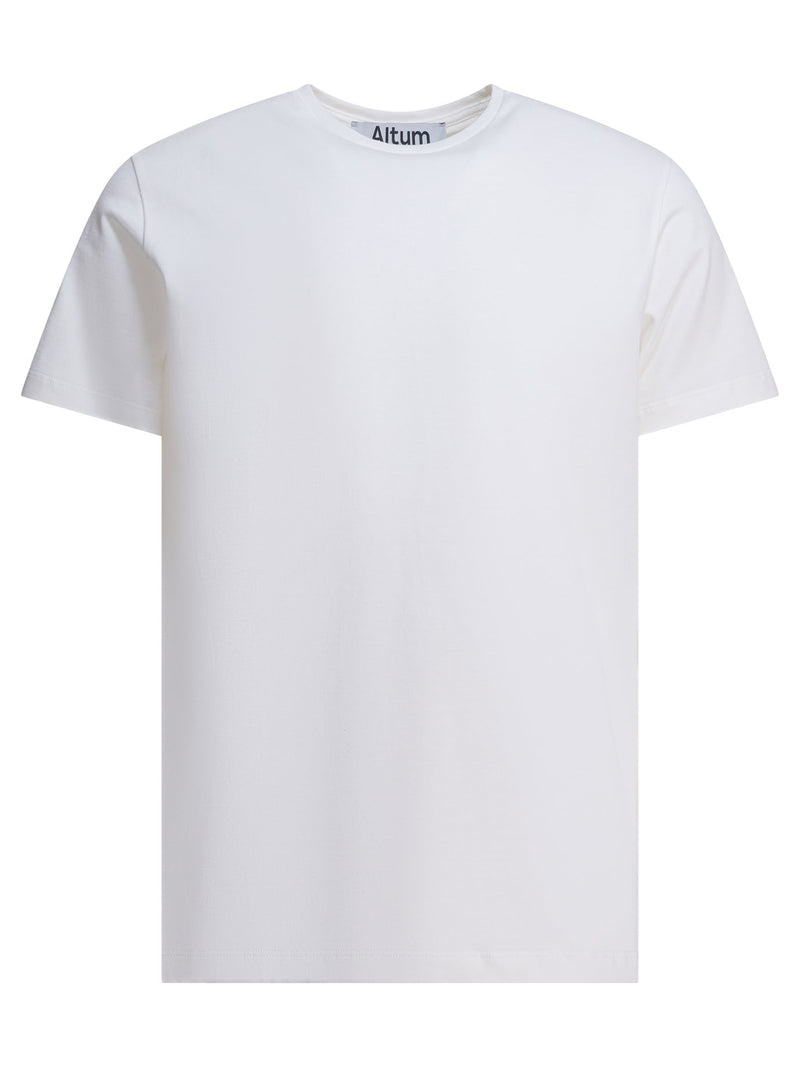 Altum Camiseta de algodón Altum blanca para hombre - World Class Fashion