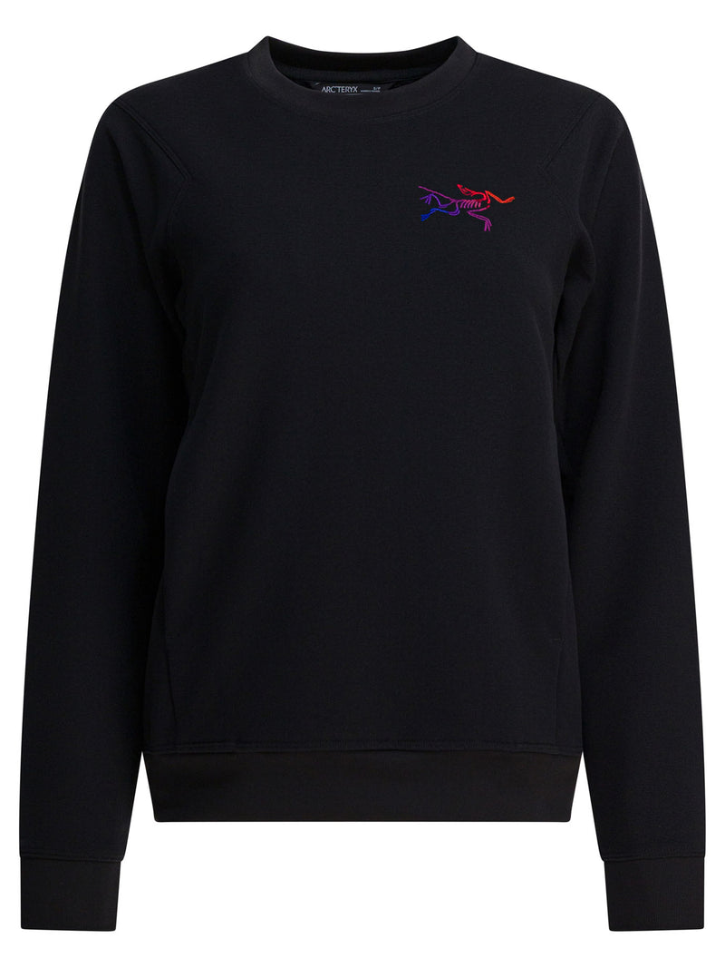Arc'Teryx Arc'Teryx Aestas Crew Sweatshirt Black Women - World Class Fashion