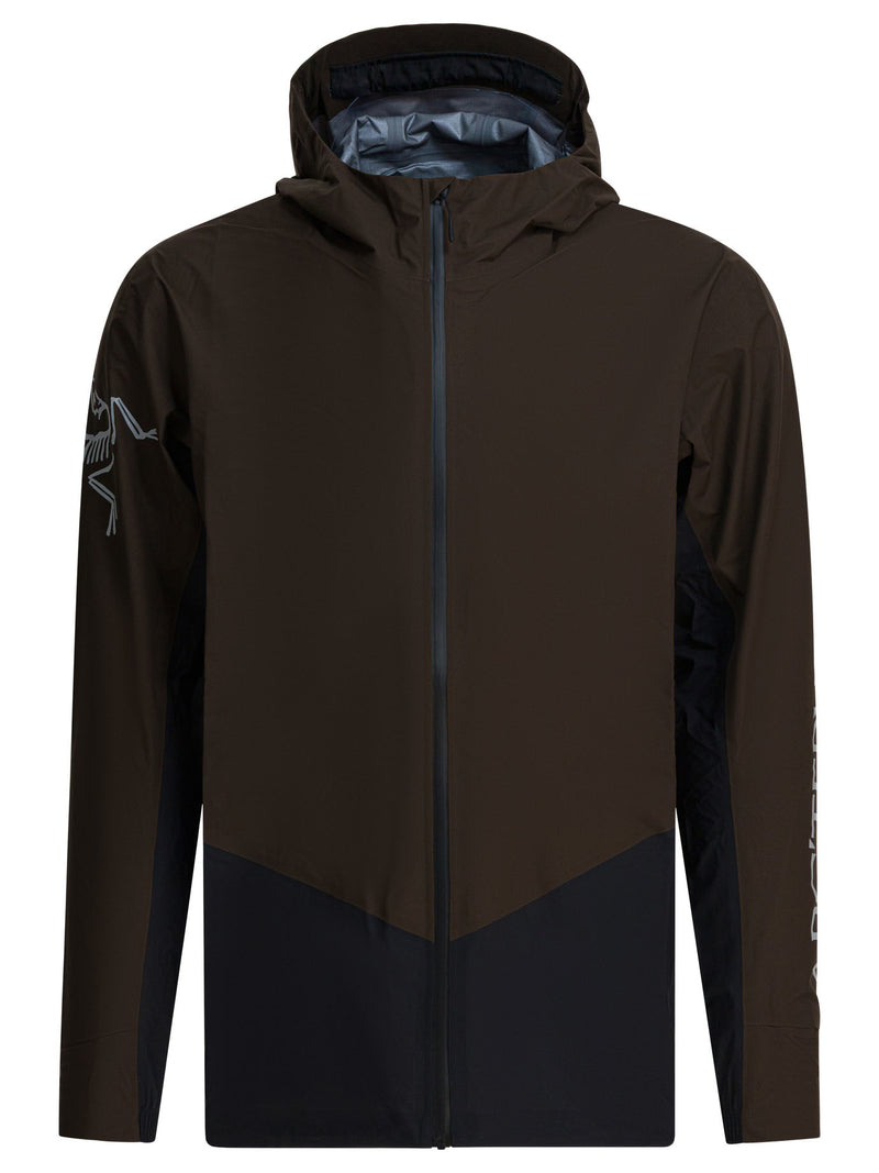 Arc'teryx Arc'teryx Norvan Technical Jacket Brown Men - World Class Fashion