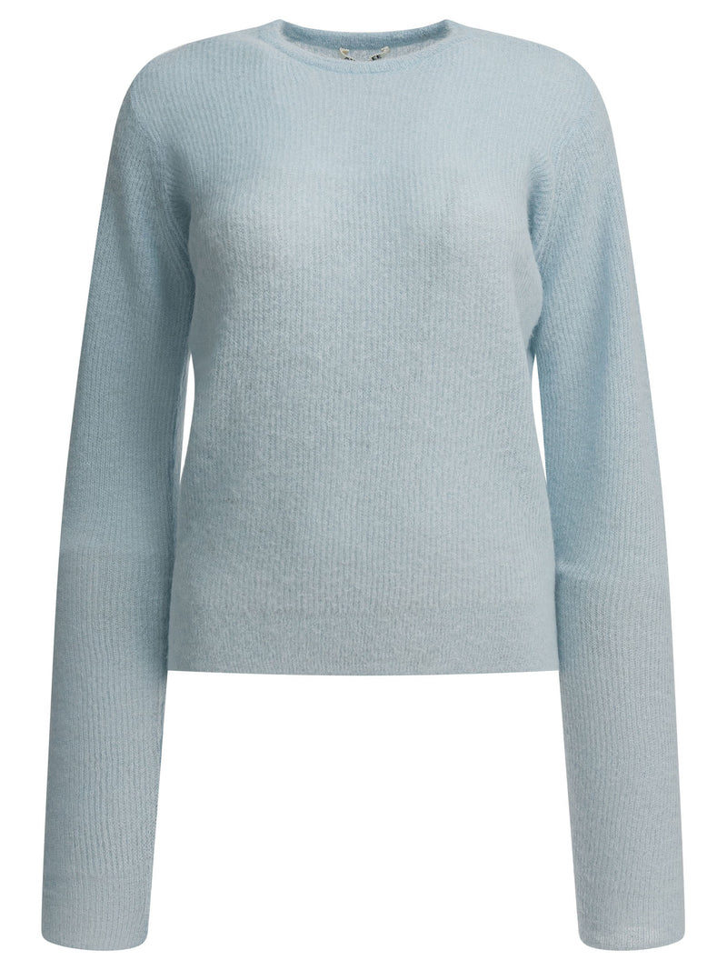 Auralee Auralee Género femenino de punto azul claro A25AP04AK - World Class Fashion