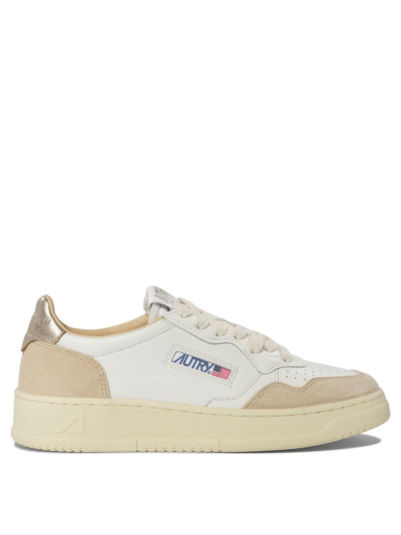 Autry Zapatillas Bajas Autry Medalist para Mujer, Color Blanco - World Class Fashion
