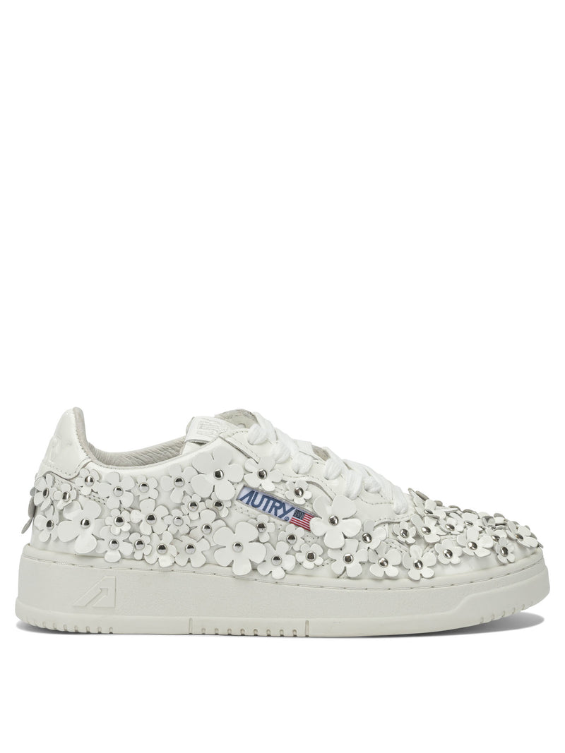 Autry Zapatillas bajas Autry Medalist blancas para mujer - World Class Fashion
