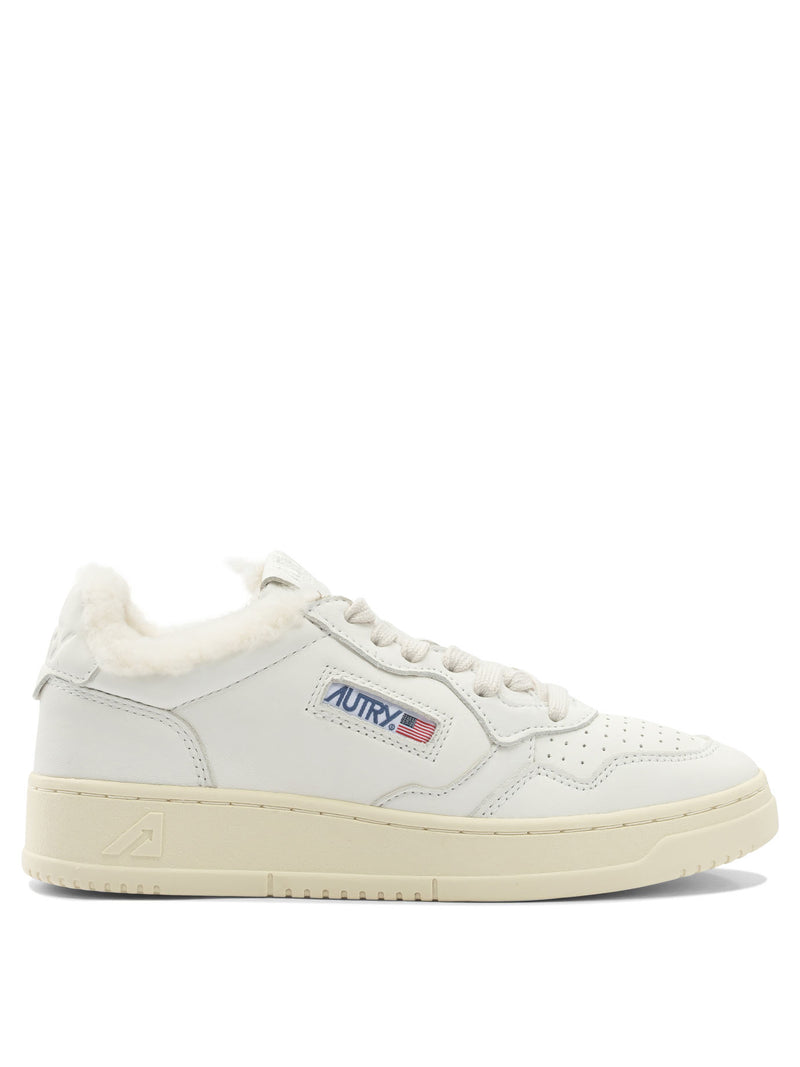 Autry Zapatillas bajas Autry Medalist blancas para mujer - World Class Fashion