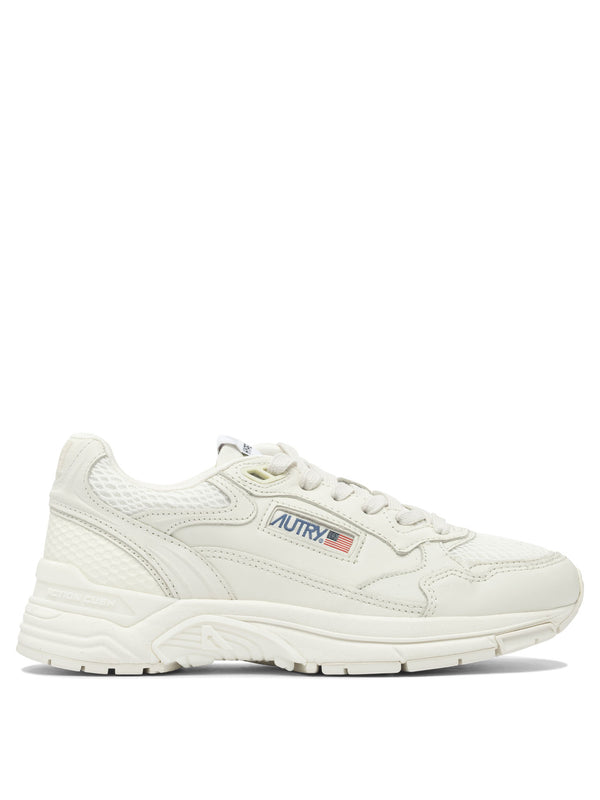 Autry Hyperway Low Wom Goat/mesh Wiwht/wiwht