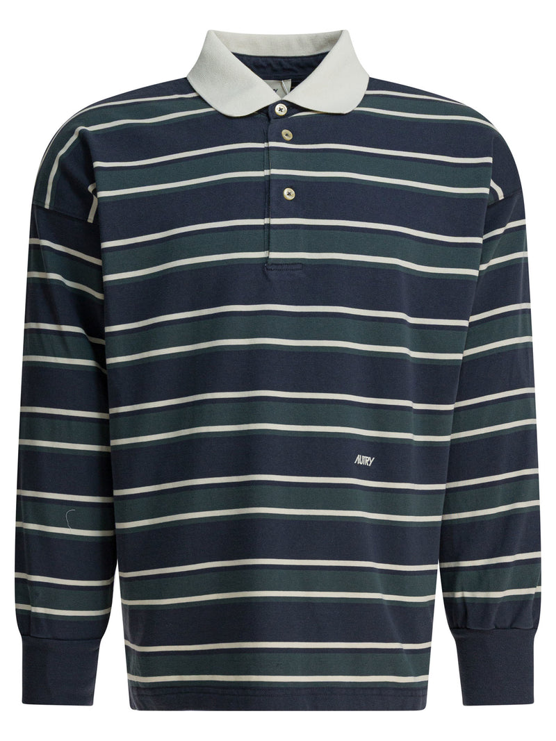 Autry Autry Men Polo Shirt Blue - World Class Fashion