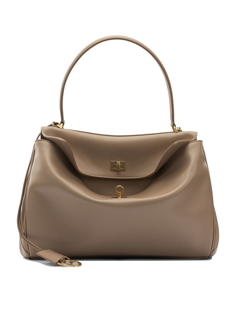 Balenciaga Balenciaga Rodeo Shoulder Bag Beige - World Class Fashion