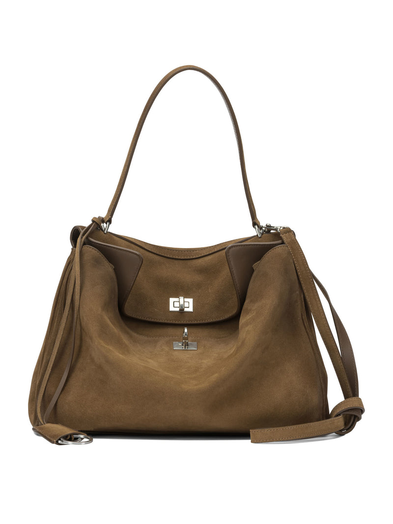 Balenciaga Balenciaga Rodeo Bolso de Hombro Marrón Mujer - World Class Fashion