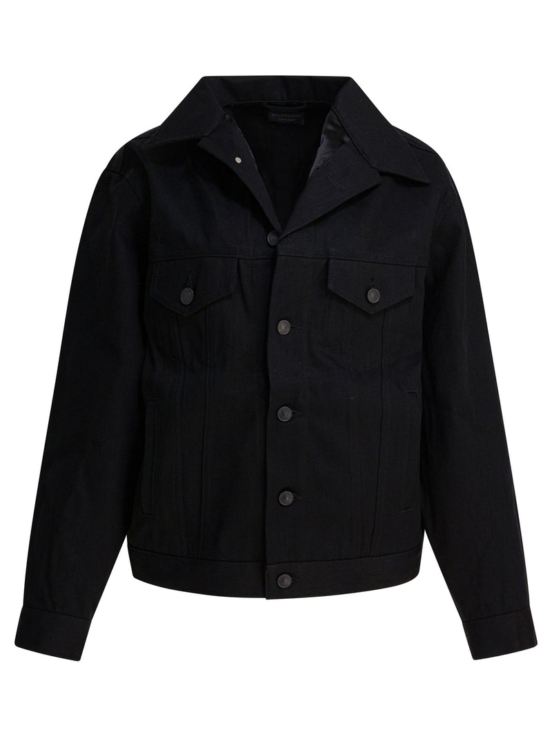 Balenciaga Balenciaga Standing Jacket Black Women - World Class Fashion