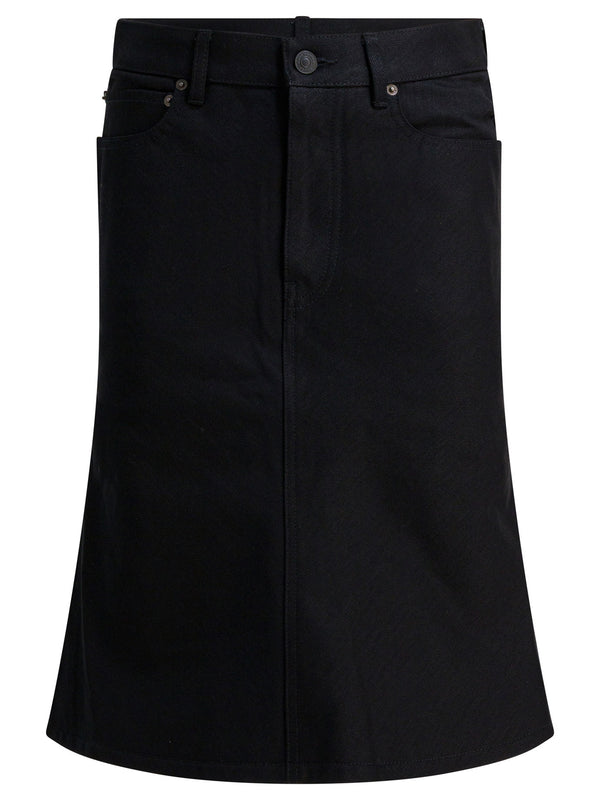 Balenciaga "godet" Midi Skirt