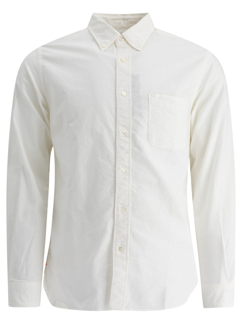 Beams Plus Beams Plus Bd Oxford Shirt White - World Class Fashion
