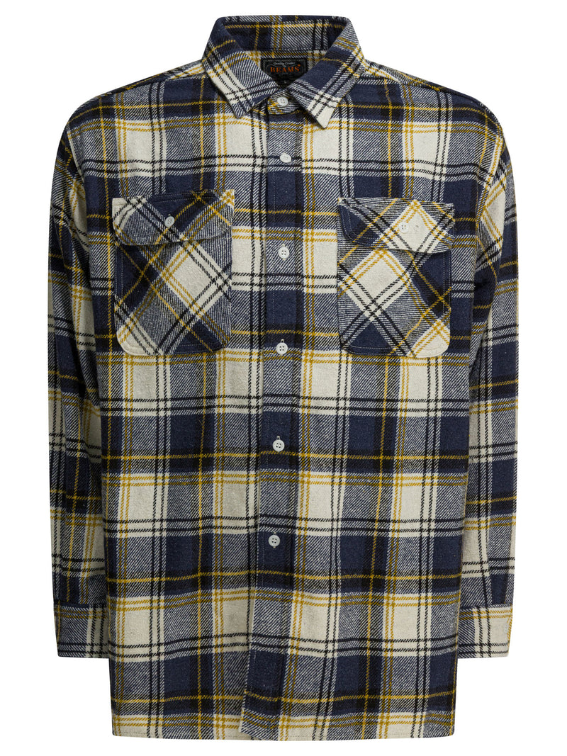 Beams Plus Beams Plus Men's Purple Shirt - World Class Fashion