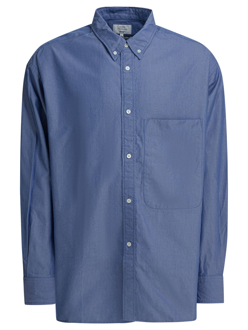 Beams Plus Beams Plus Lisa Oxford Shirt Light Blue - World Class Fashion