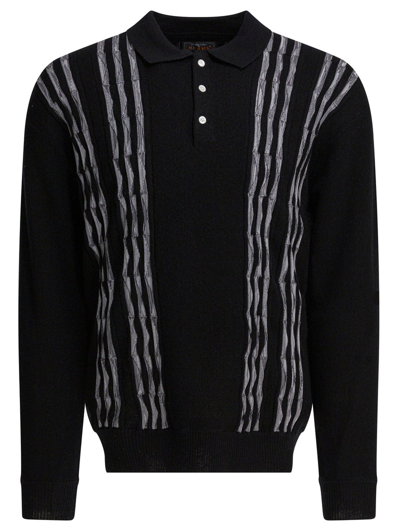 Beams Plus Beams Plus Prendas de punto para hombre Negro - World Class Fashion