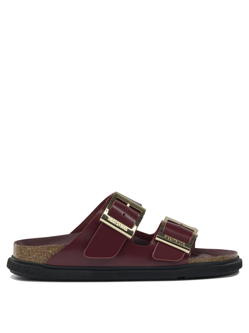 Birkenstock Birkenstock Arizona Droplet Buckle Sandals Bordeaux - World Class Fashion