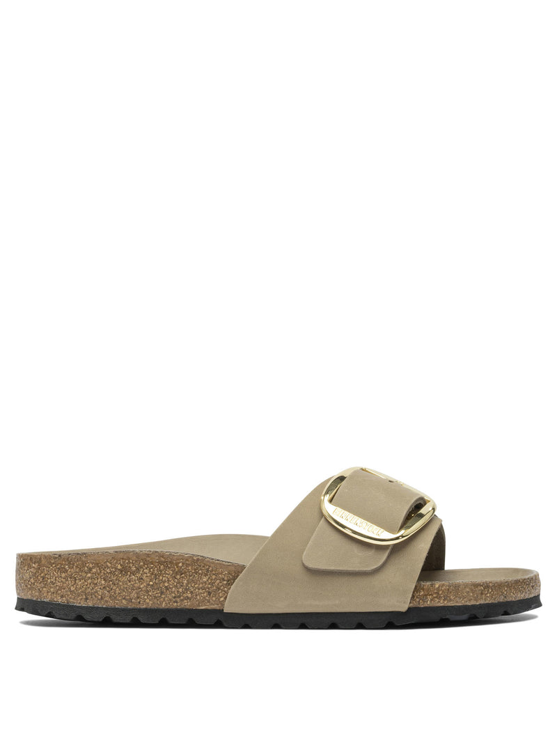 Birkenstock Birkenstock Madrid Big Buckle Slides Brown Women - World Class Fashion
