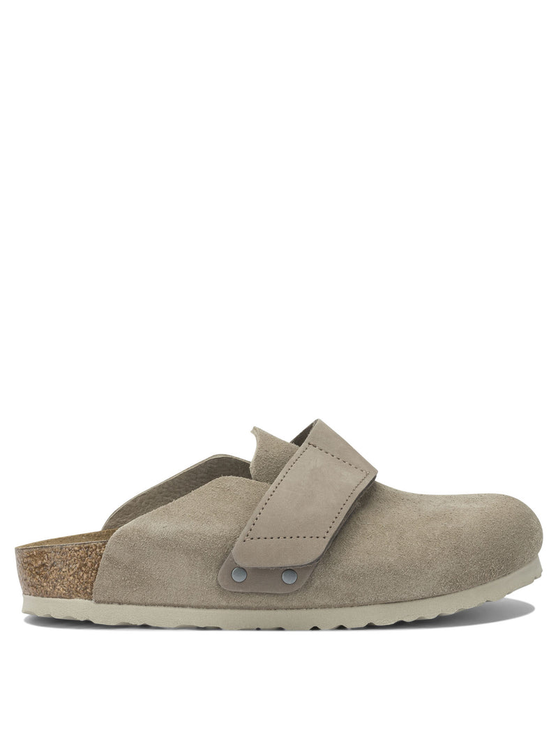 Birkenstock Birkenstock Loma Sabot Beige Leather Sandals - World Class Fashion