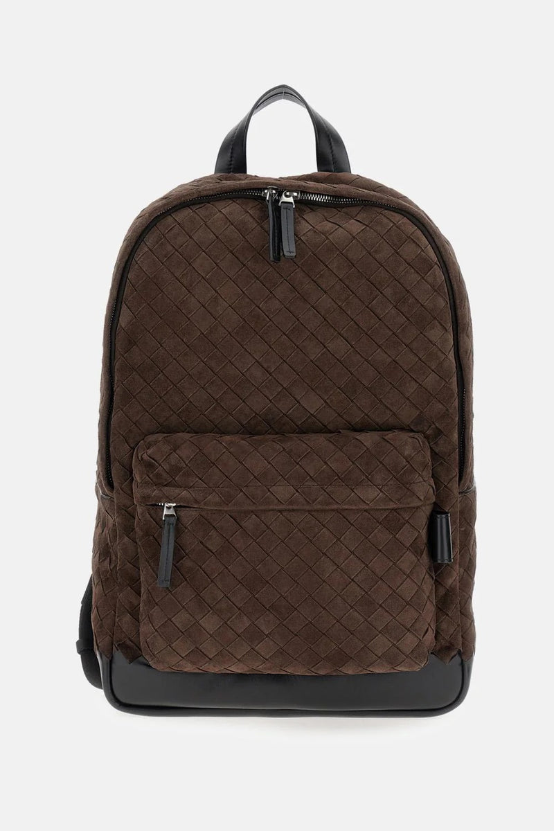 Bottega Veneta Bottega Veneta Leather Backpack Brown Men - World Class Fashion