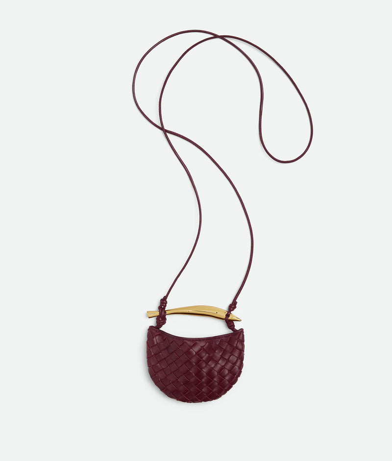 Bottega Veneta Bolso Bottega Veneta Sardine Micro Burdeos - World Class Fashion