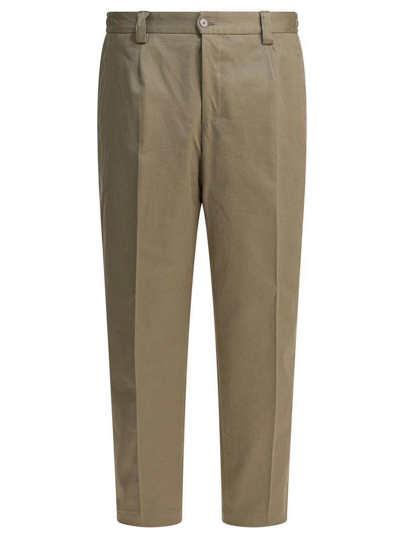 Briglia 1949 Briglia 1949 Beige Cotton Men Trousers - World Class Fashion
