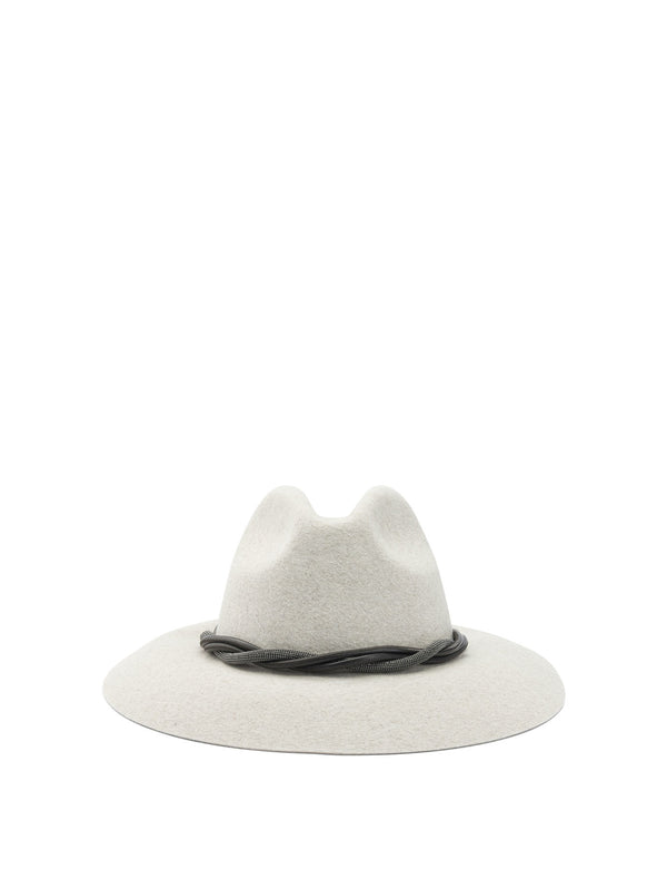 Brunello Cucinelli Felt Fedora Hat