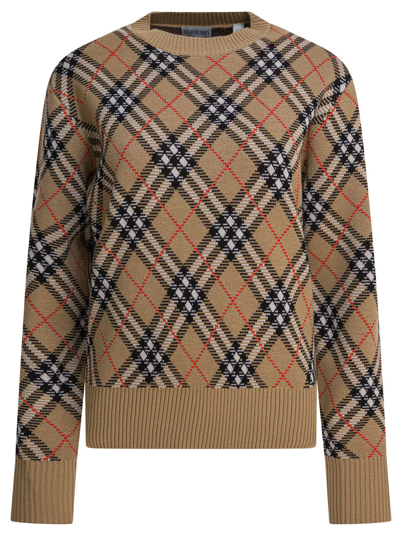 Burberry Burberry Women's Beige Knitwear 8110514 - World Class Fashion