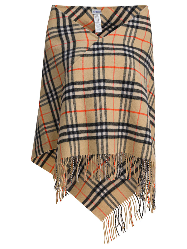 Burberry A:st Med Ch Bandana Cape:164786:a2021