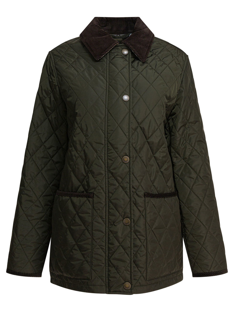 Burberry Burberry Quilted Jacket Green Women - World Class Fashion