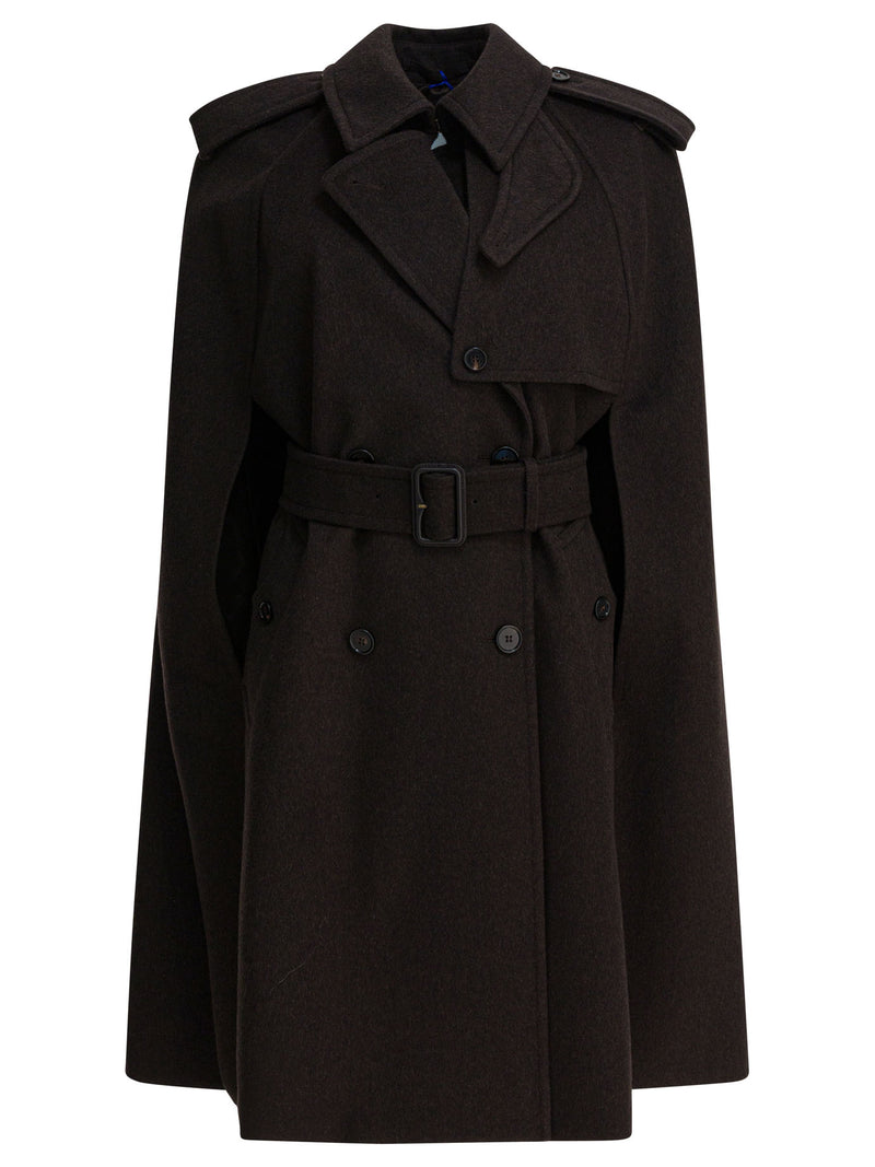 Burberry Burberry Belmont Cashmere Coat Brown - World Class Fashion