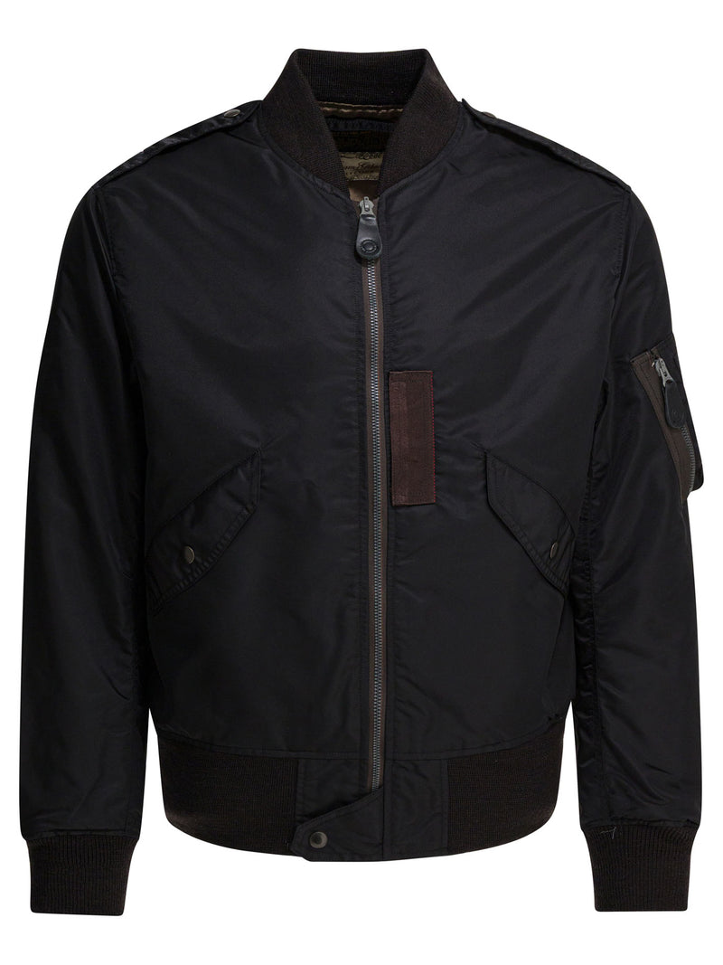 Buzz Rickson'S Buzz Rickson'S Skyline Bomber Black Men - World Class Fashion