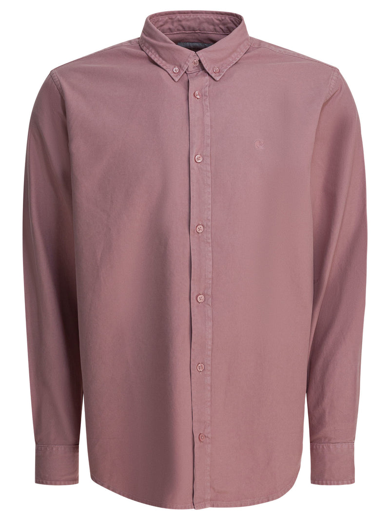 Carhartt WIP Carhartt WIP L/S Bolton Shirt Pink Men - World Class Fashion