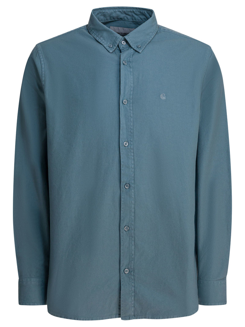 Carhartt WIP Carhartt WIP L/S Bolton Shirt Blue Men - World Class Fashion